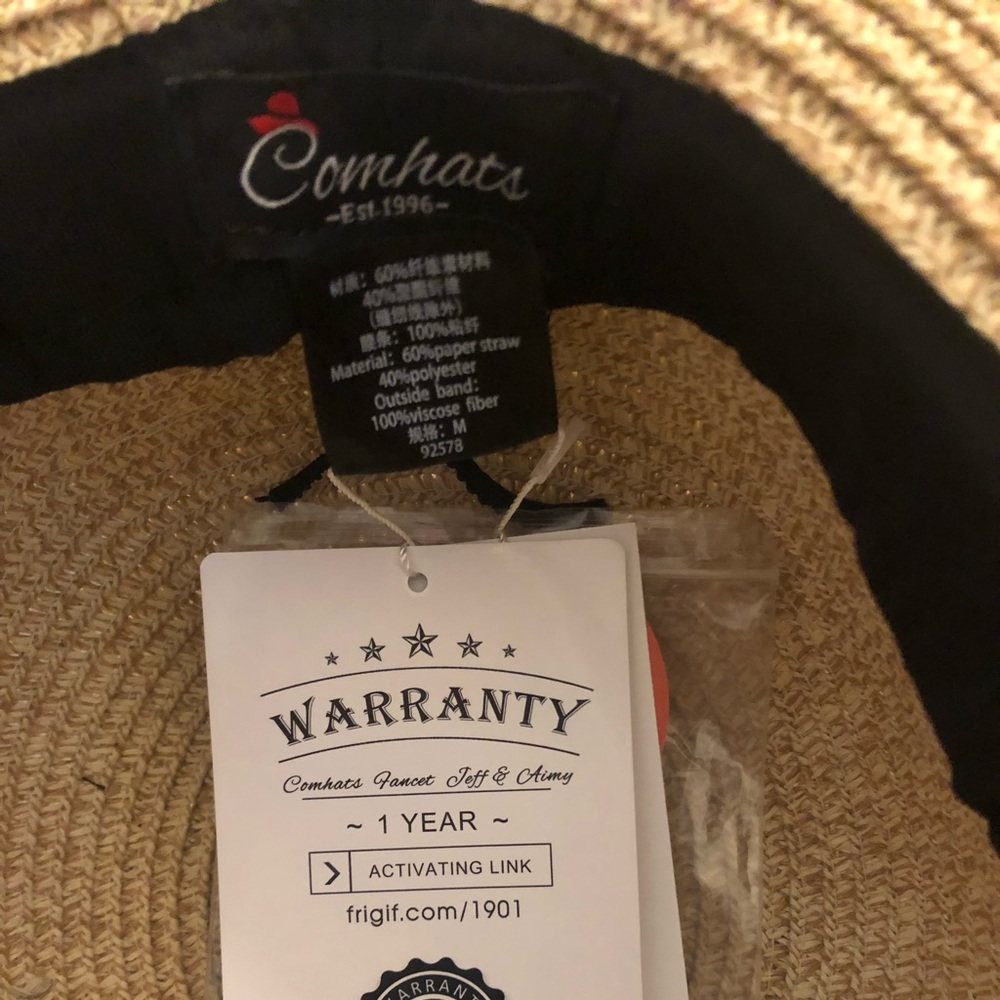 Straw hat - Picture 3 of 4